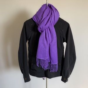 Large pashmina silk blend scarf / shawl